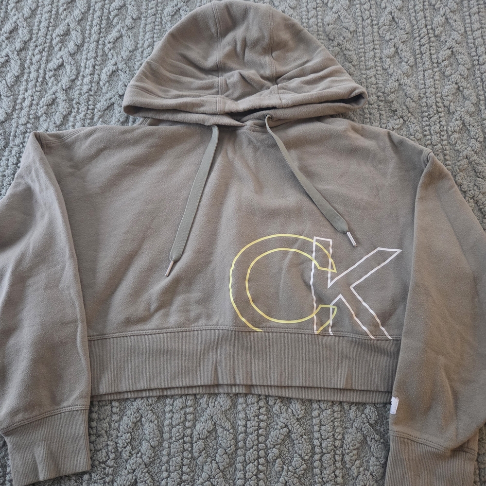 Calvin Klein Performance Beige Hoodie